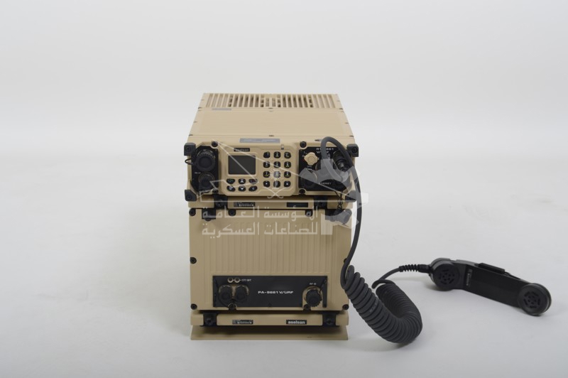جهاز الاتصال المعرف برمجياً للعربات (50) واط (VRC-9661 VEHICULAR RADIO 50 W V/UHF)